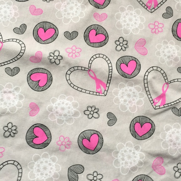 Breast Cancer Awareness Scrub Top - Picture 2 of 3